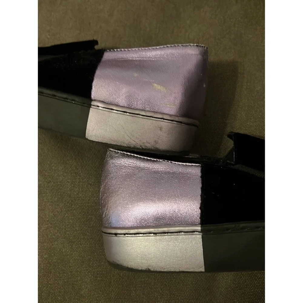Free People Varsity Velvet Slip on Sneakers size 37/ US 6.5